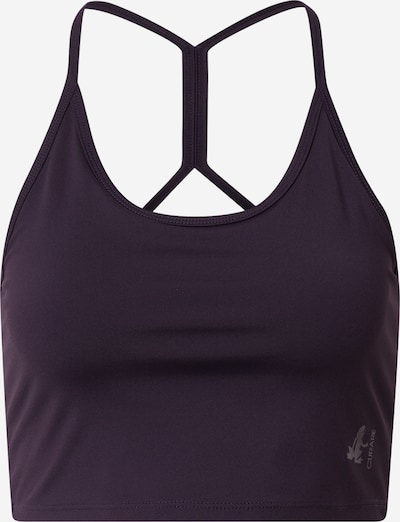 CURARE Yogawear Soutien-gorge de sport en prune, Vue avec produit