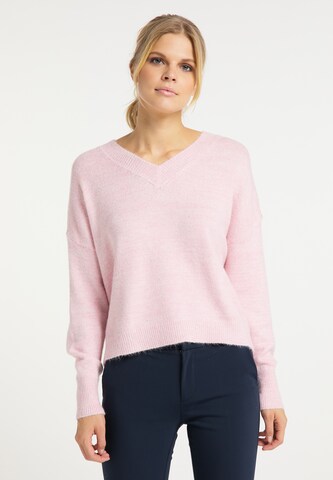 usha WHITE LABEL Pullover in Pink: predná strana