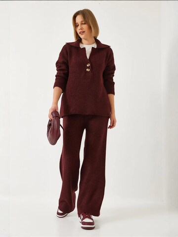 Bianco Lucci Broekpak in Rood