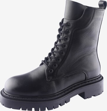 D.MoRo Shoes Lace-Up Boots 'Mineralsev' in Black: front