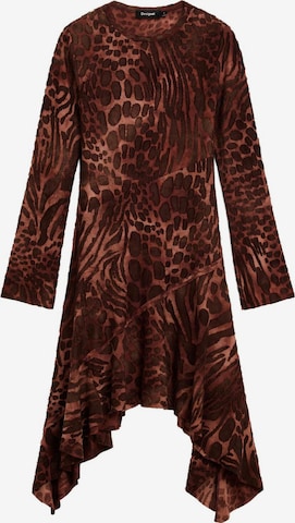 Desigual Kleid in Braun: Vorderseite