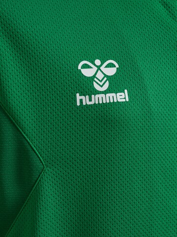 Hummel Athletic Zip-Up Hoodie in Green