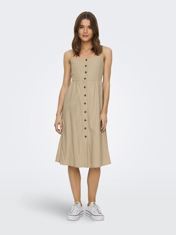 JDY Summer Dress 'DARLING' in Beige: front