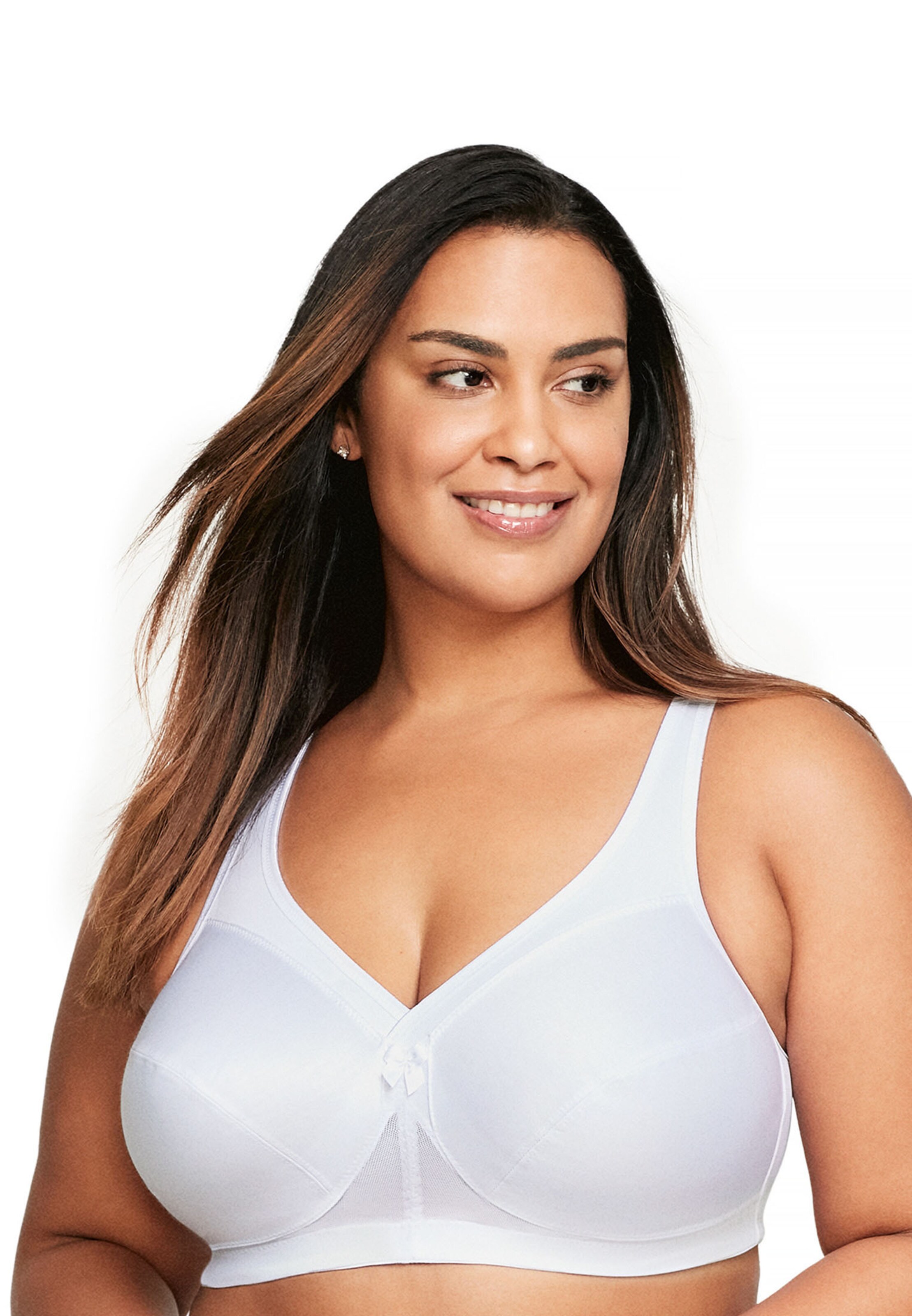 GLAMORISE Minimiser Minimizer 'MagicLift-Aktiv' in White: front