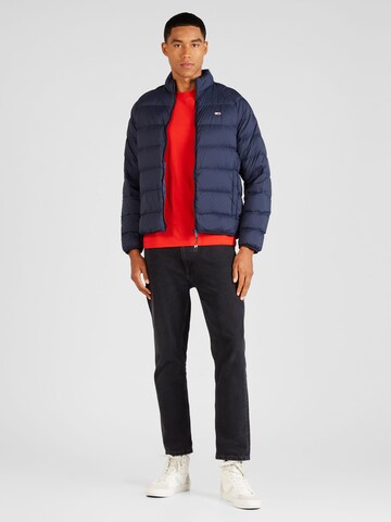 Tommy Jeans Jacke 'ESSENTIAL' in Blau