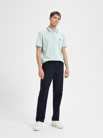 Regular Pantalon chino 'New Miles' SELECTED HOMME en bleu