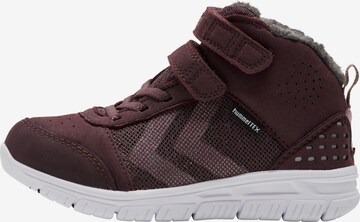 Hummel Sneakers in Bruin: voorkant