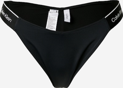 Calvin Klein Swimwear Bikinihousut 'Delta' värissä musta / valkoinen, Tuotenäkymä