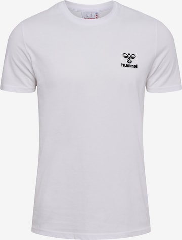 Hummel - Camiseta funcional 'Icons' en blanco: frente