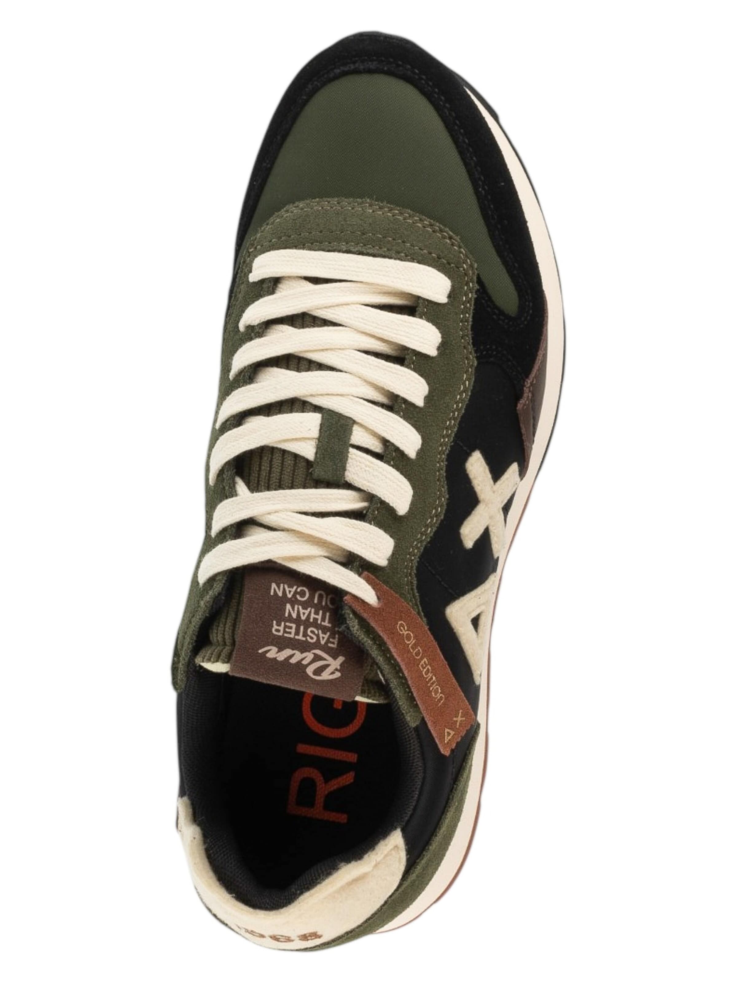SUN68 Sneakers laag 'Tom Winter Style' in Groen