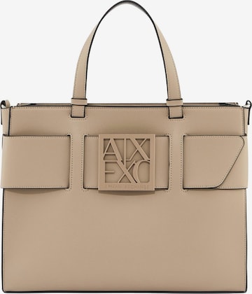 ARMANI EXCHANGE - Bolso de mano '942689' en beige: frente