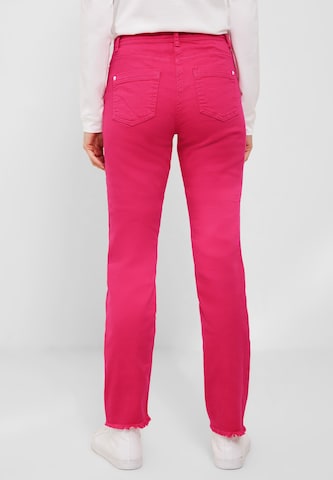 CECIL Regular Broek in Roze