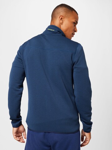 ICEPEAK Athletic Fleece Jacket 'BERTHOLD' in Blue