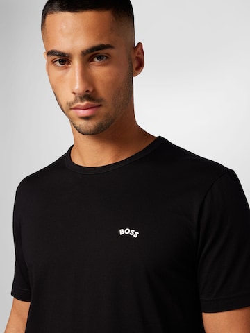 BOSS Green - Camiseta en negro