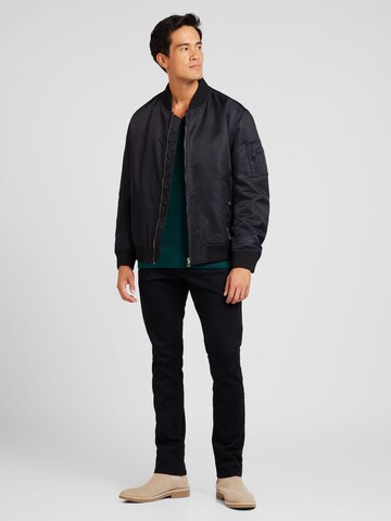 HUGO Between-season jacket 'Balam' in Black