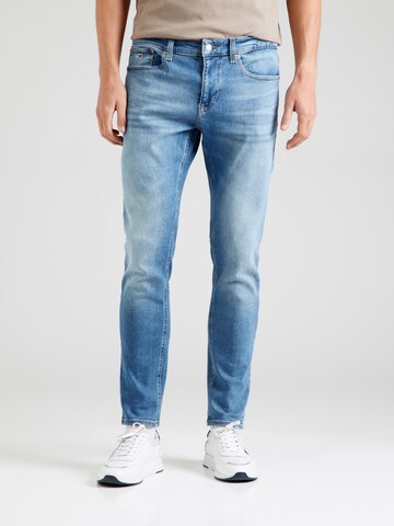 Regular Jeans 'AUSTIN' de la Tommy Jeans pe albastru: față