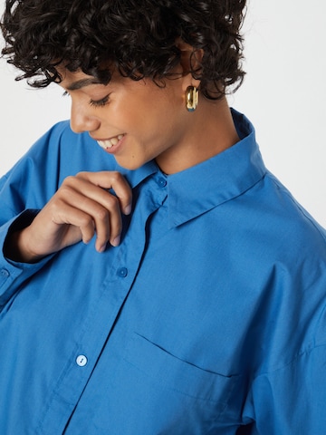 Abercrombie & Fitch Bluse in Blau