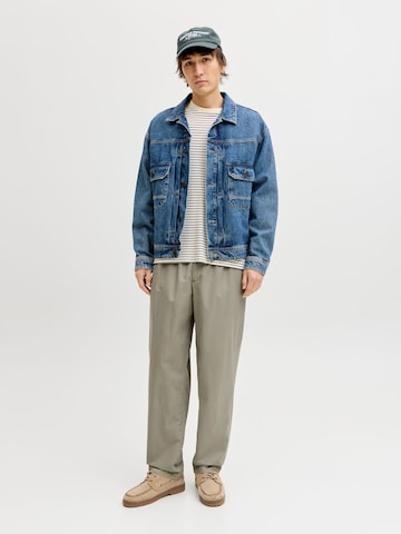 Loosefit Pantalon 'JPSTKarl Lawrence' JACK & JONES en vert