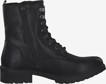 Idana Lace-Up Boots in Black