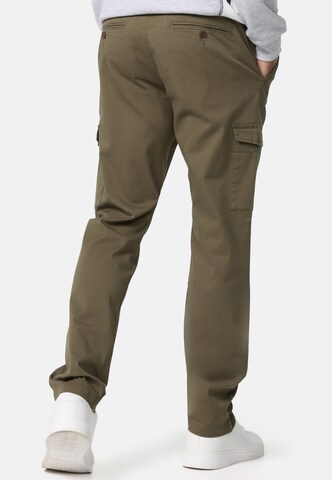 Regular Pantalon cargo ' Walmie ' INDICODE JEANS en vert