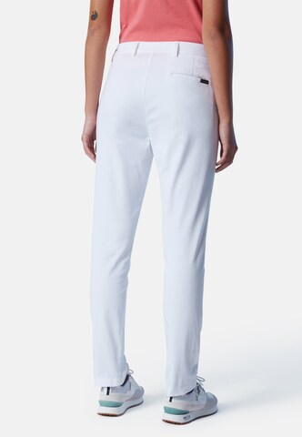 Coupe slim Pantalon chino North Sails en blanc