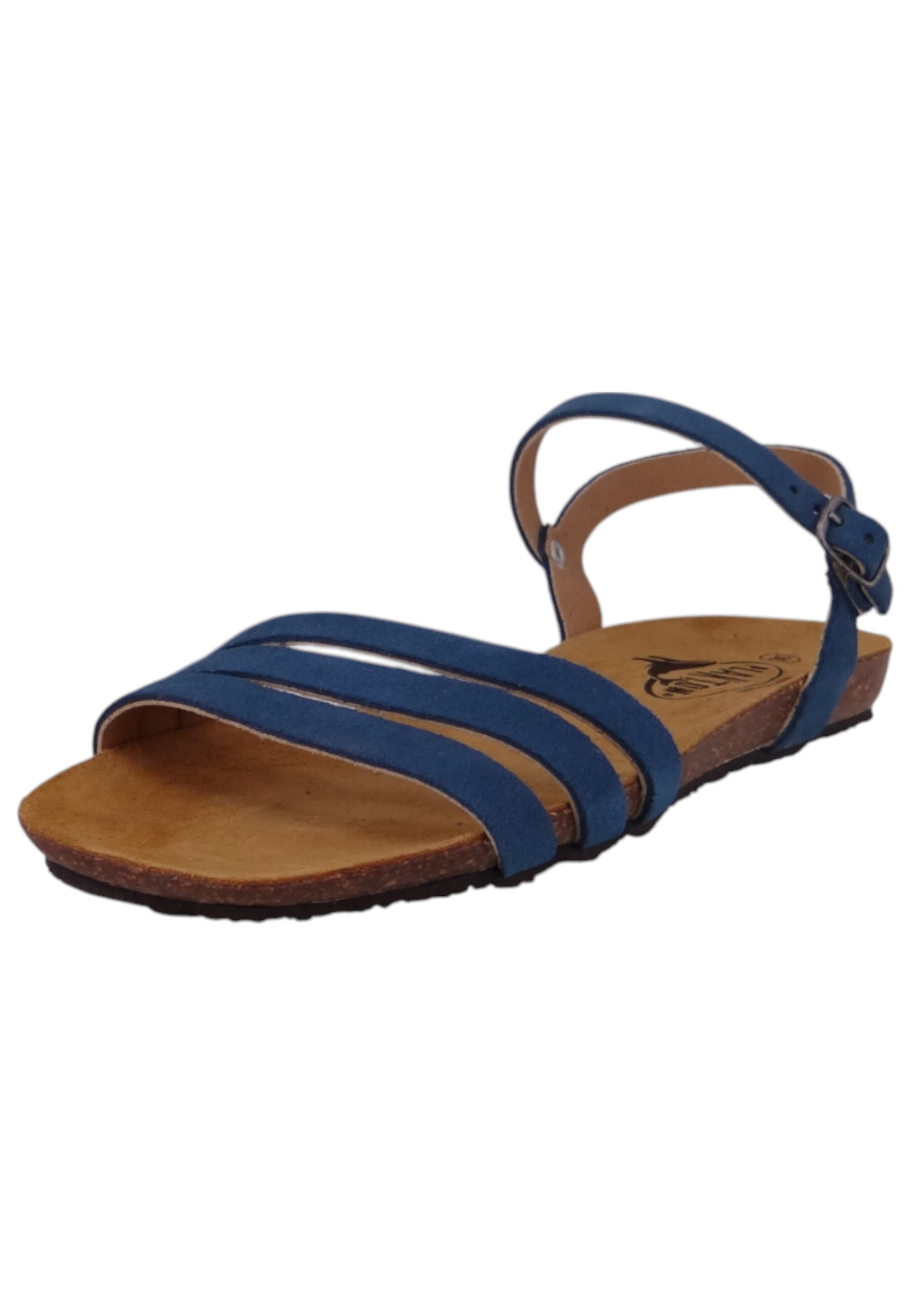 Plakton - Sandália em azul: frente