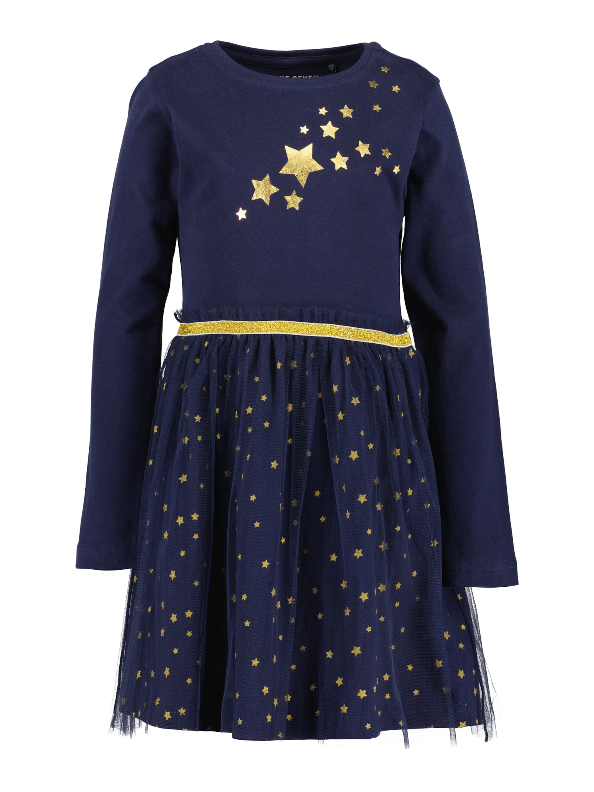 BLUE SEVEN - Vestido en azul: frente