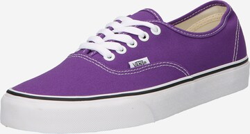 VANS - Sapatilhas baixas 'Authentic' em roxo: frente