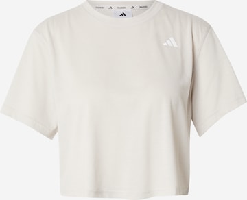 T-shirt fonctionnel 'Te Min' ADIDAS PERFORMANCE en gris : devant
