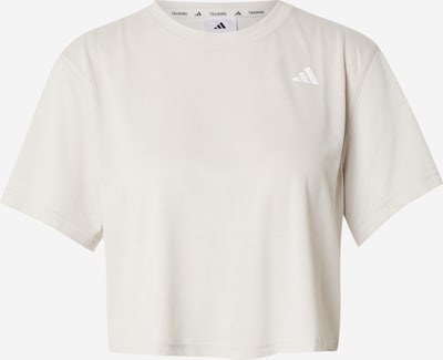 Sportiniai marškinėliai 'Te Min' iš ADIDAS PERFORMANCE, spalva – šviesiai pilka, Prekių apžvalga