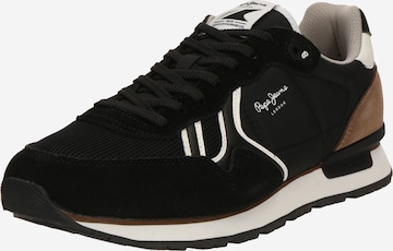 Pepe Jeans Sneaker 'BRIT' in Schwarz: Vorderseite