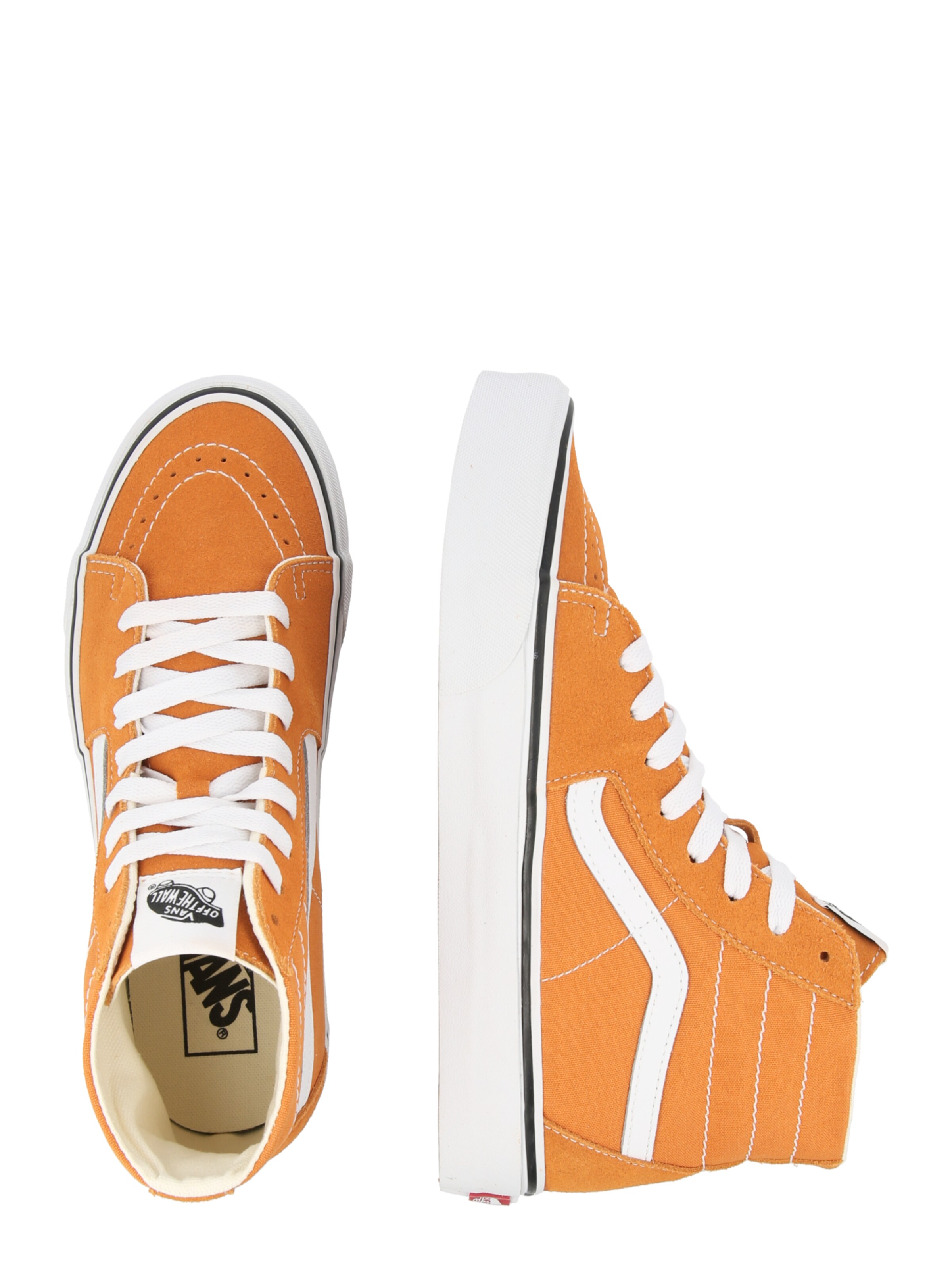 VANS Členkové tenisky 'SK8-Hi' - Oranžová: bočná strana