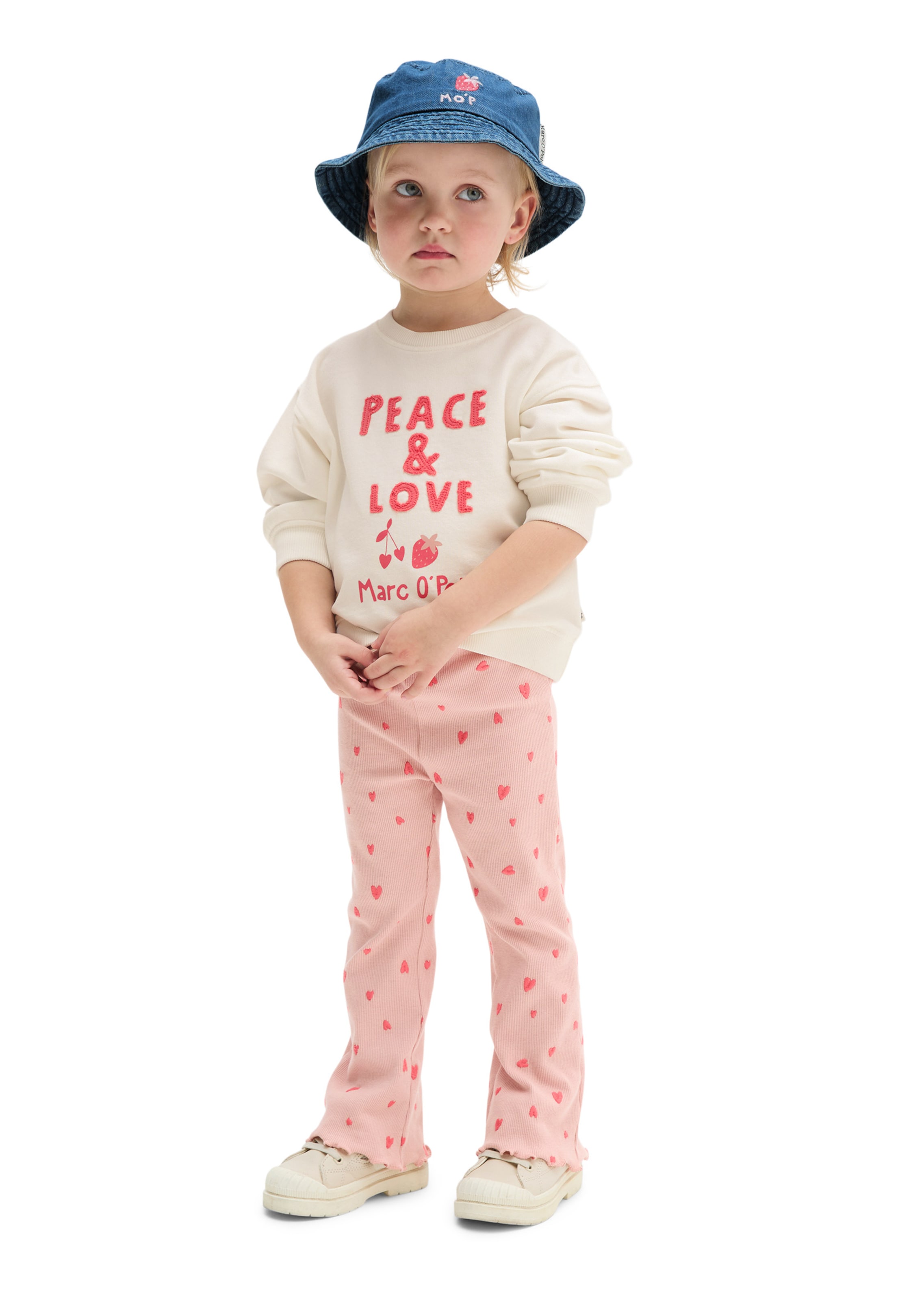 Marc O'Polo Flared Leggings in Pink