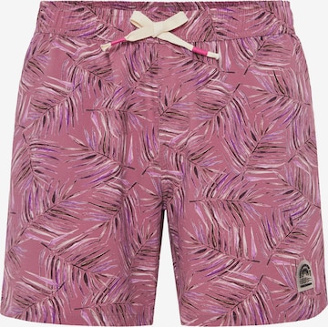 Funky Buddha Uimashortsit värissä lila: etupuoli