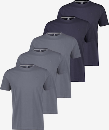 LERROS Shirt 'Basic' in Grau: Vorderseite