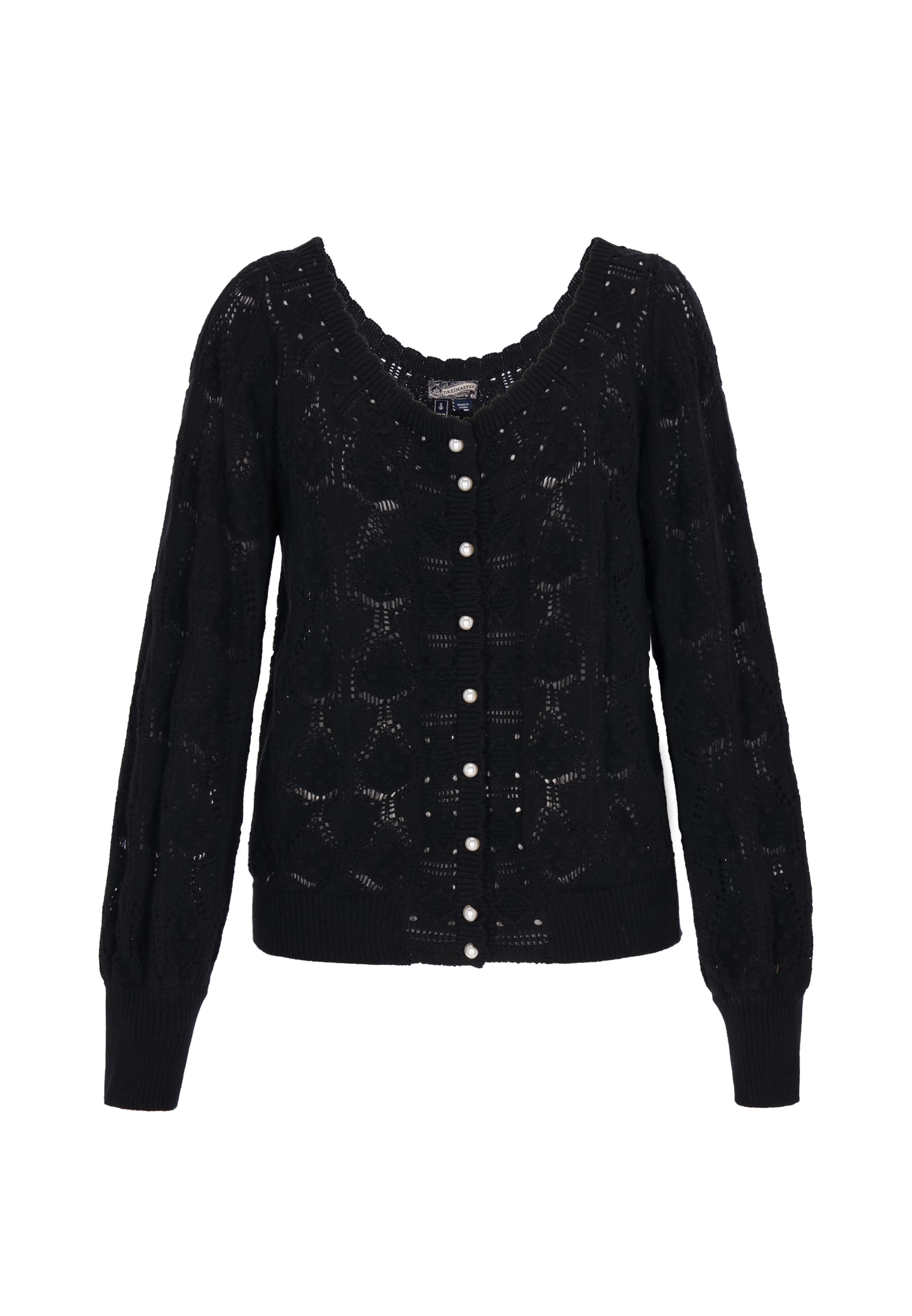 DreiMaster Vintage - Cárdigan en negro: frente