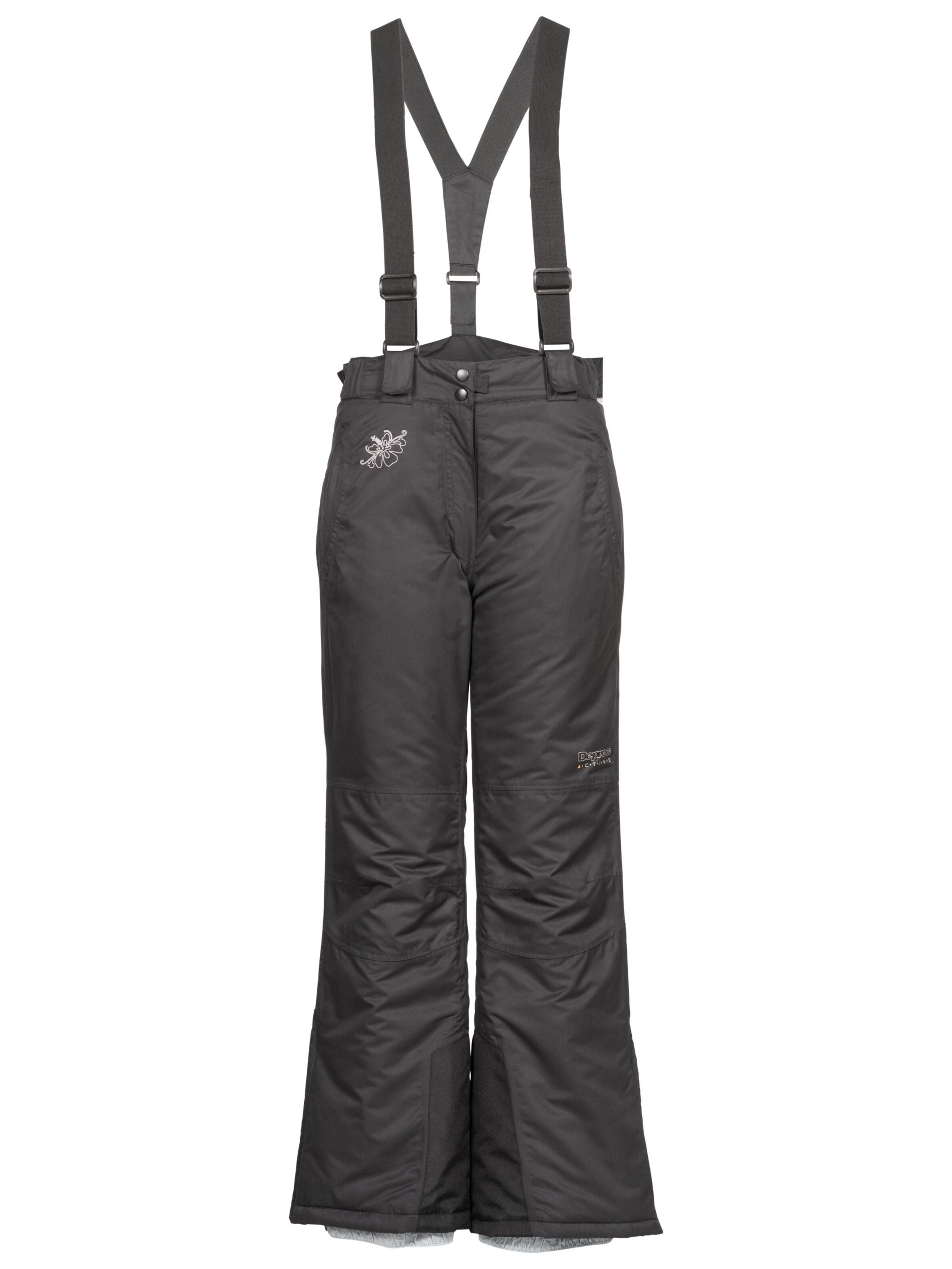 deproc Regular Outdoor trousers 'SPITZBERGEN WMN II' in Black