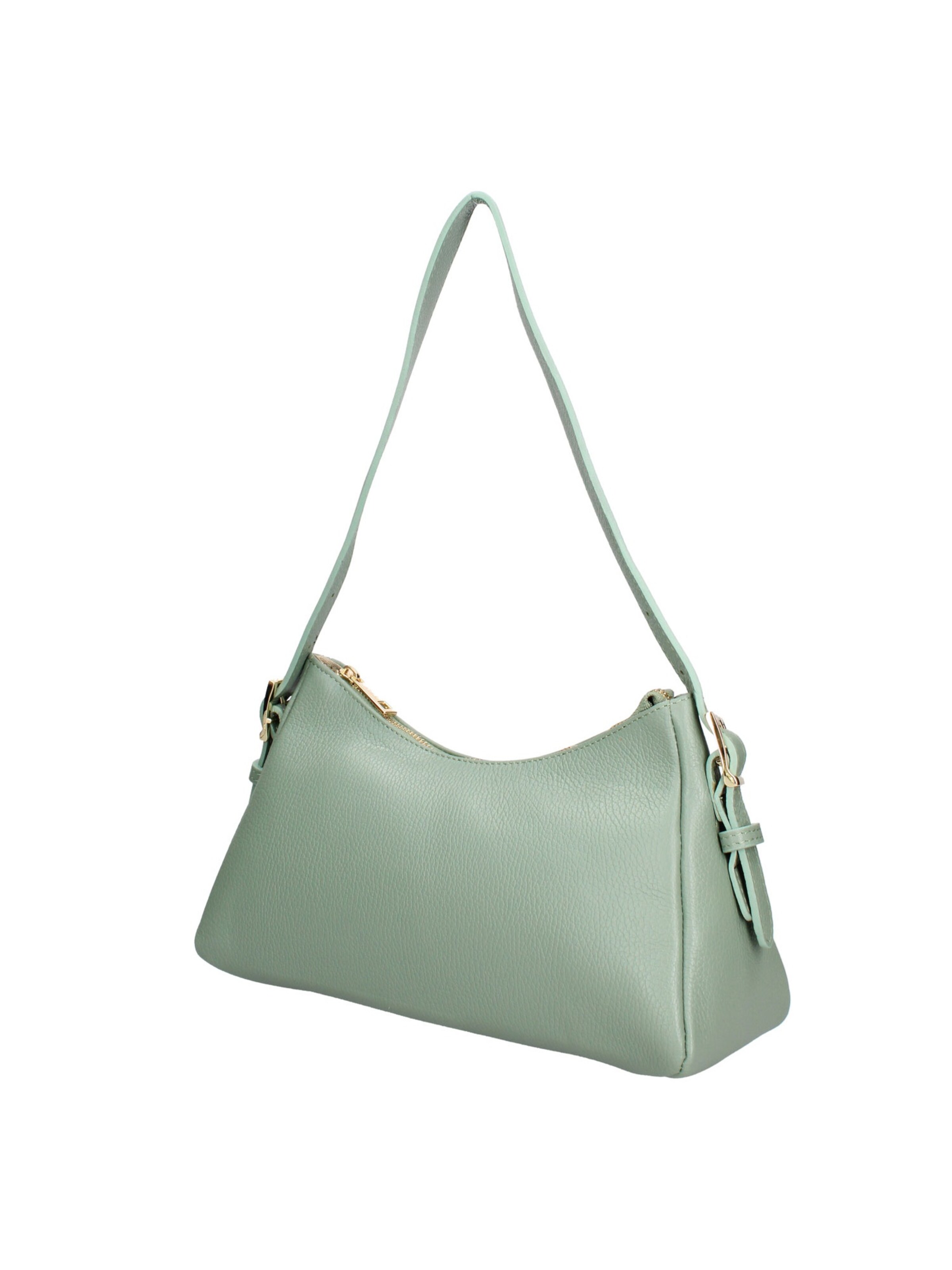 Borsa a spalla 'Calliope' di Gave Lux in verde: frontale