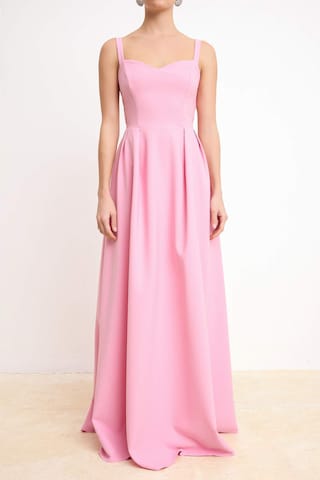 Robe de soirée Trendyol en rose