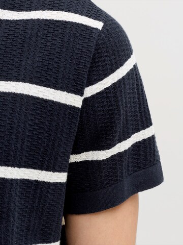 Vestes en maille 'JREBSTANCE' JJ Rebel en bleu