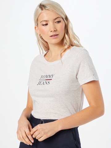 T-shirt TOMMY HILFIGER en gris : devant