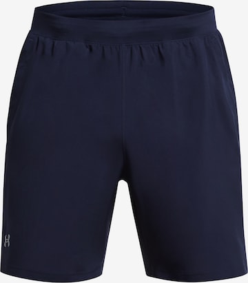 UNDER ARMOUR Sports trousers 'Launch 7' in Blue: front
