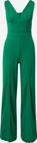 WAL G. Jumpsuit 'STEVEN' i grön: framsida