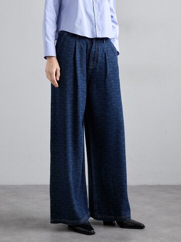 Baggy Jean 'Ronan' Munthe en bleu : devant