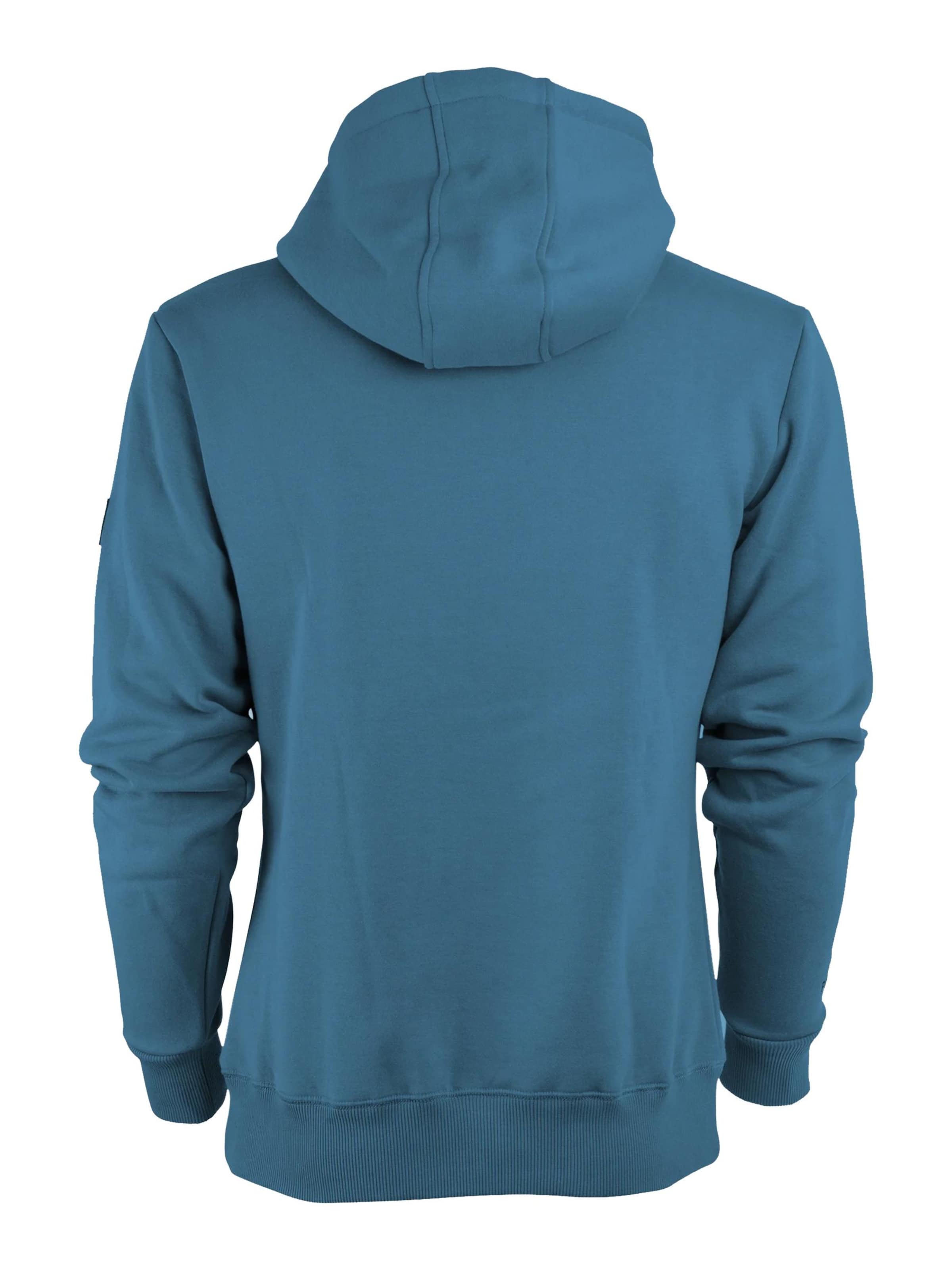 FORSBERG Sweatshirt 'Pettarson Hoodie mit Logo' in Blue