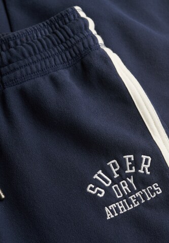 Superdry Flared Broek 'Essentials' in Blauw