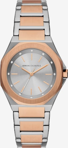 ARMANI EXCHANGE Uhr in Gold: predná strana