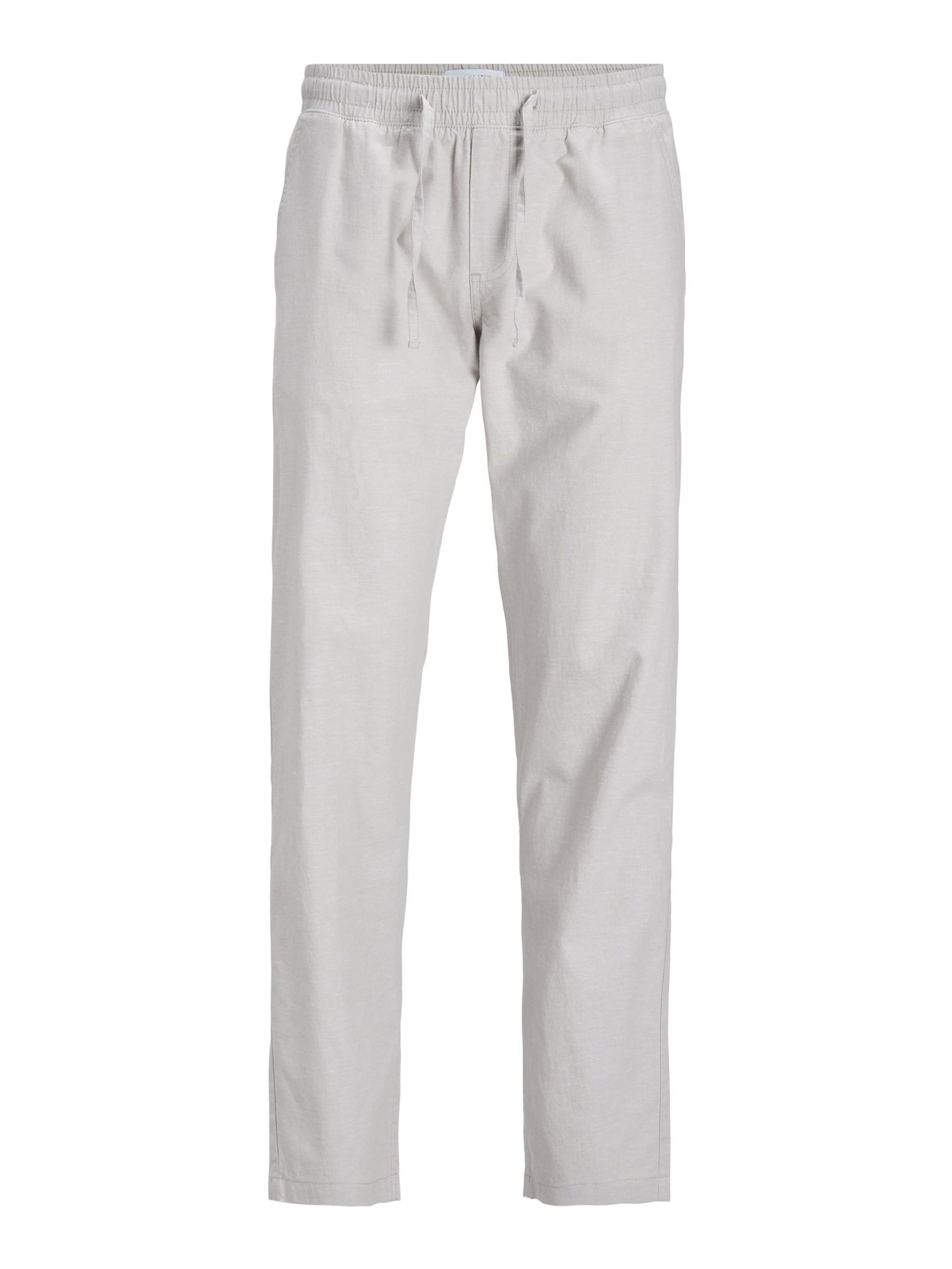 JACK & JONES Trousers 'JPSTKane JJSummer' in Grey: front
