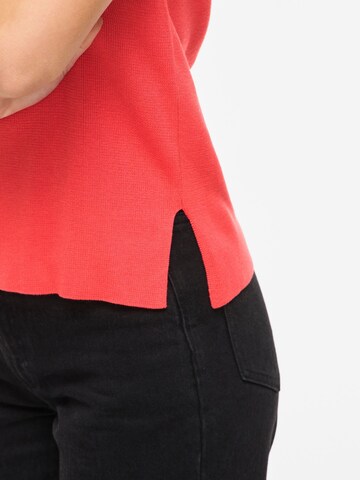 Tops en tricot VILA en rouge
