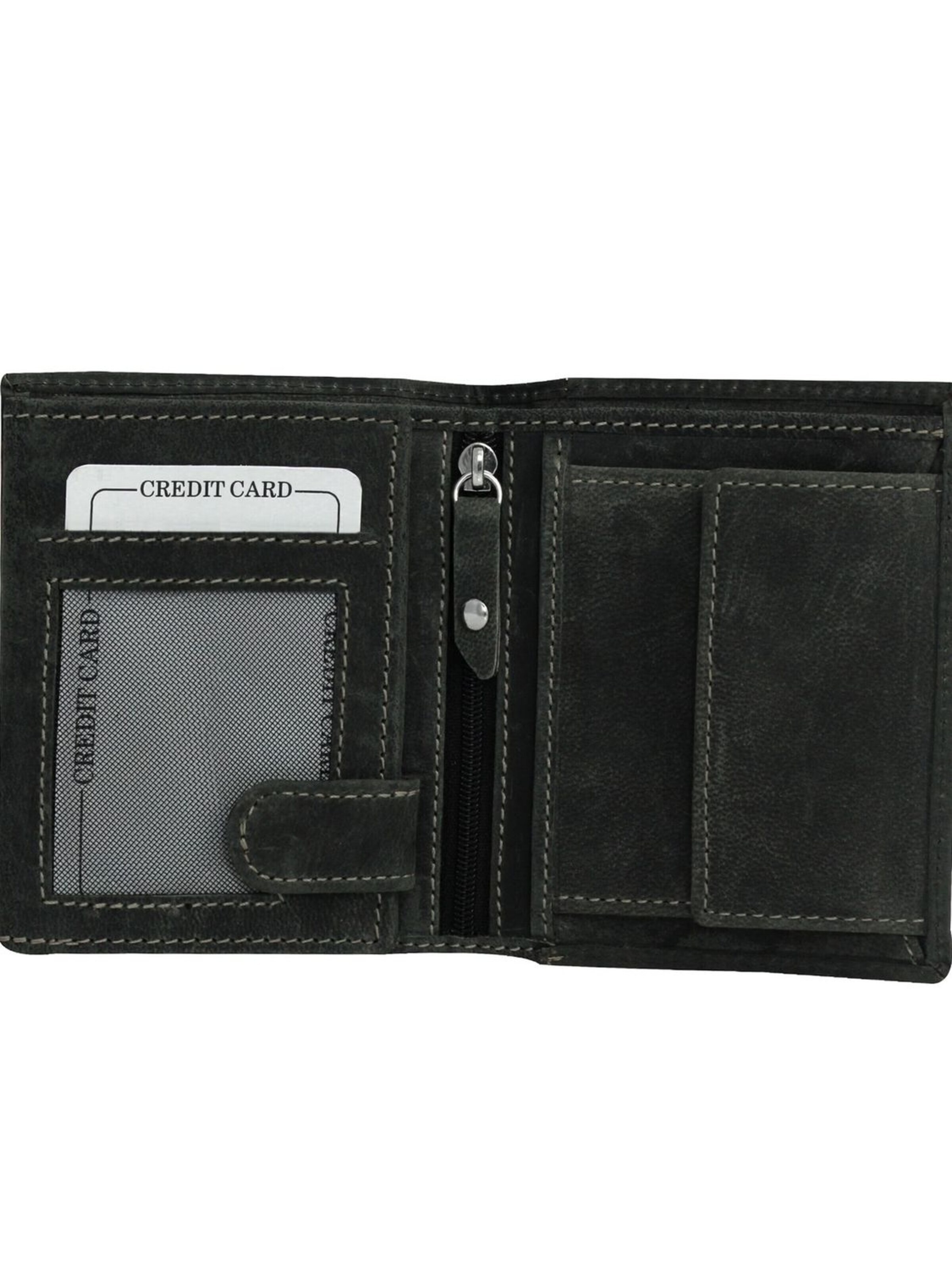 DrachenLeder - Cartera en gris